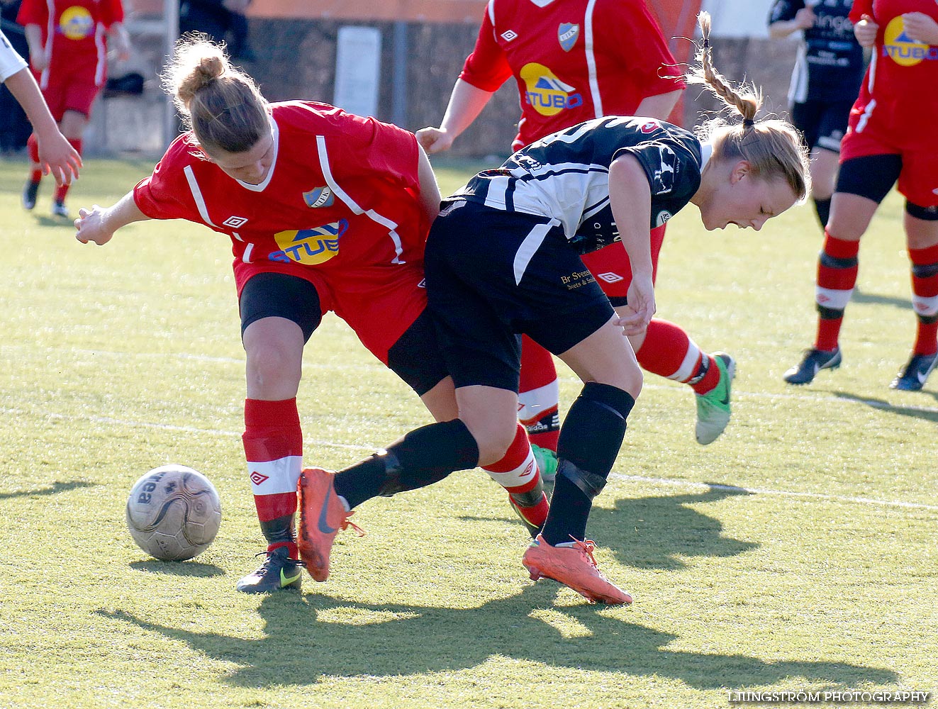 Träningsmatch Skövde KIK-Ulricehamns IFK 6-2,dam,Södermalms IP,Skövde,Sverige,Fotboll,,2014,83855