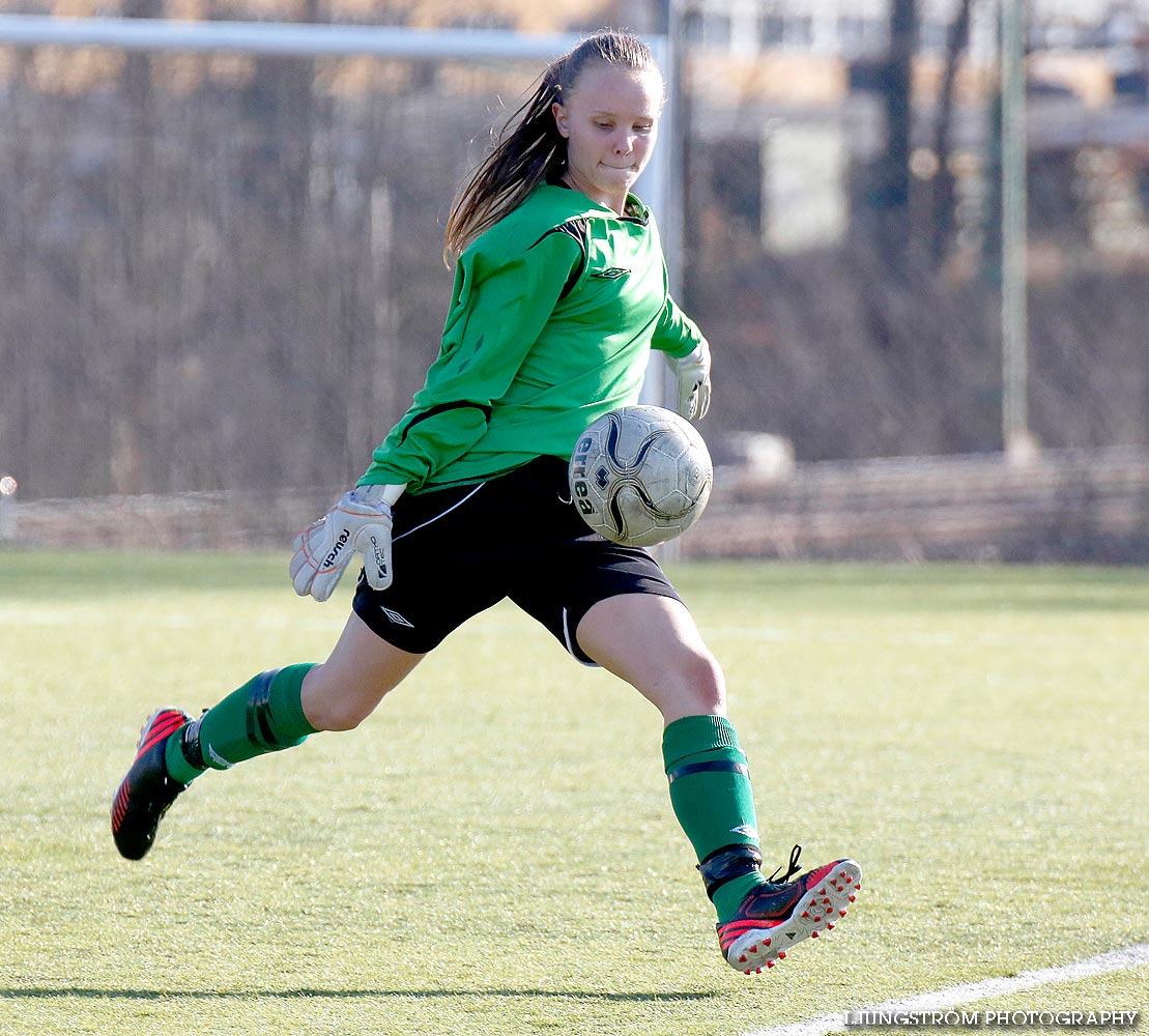 Träningsmatch Skövde KIK-Ulricehamns IFK 6-2,dam,Södermalms IP,Skövde,Sverige,Fotboll,,2014,83862