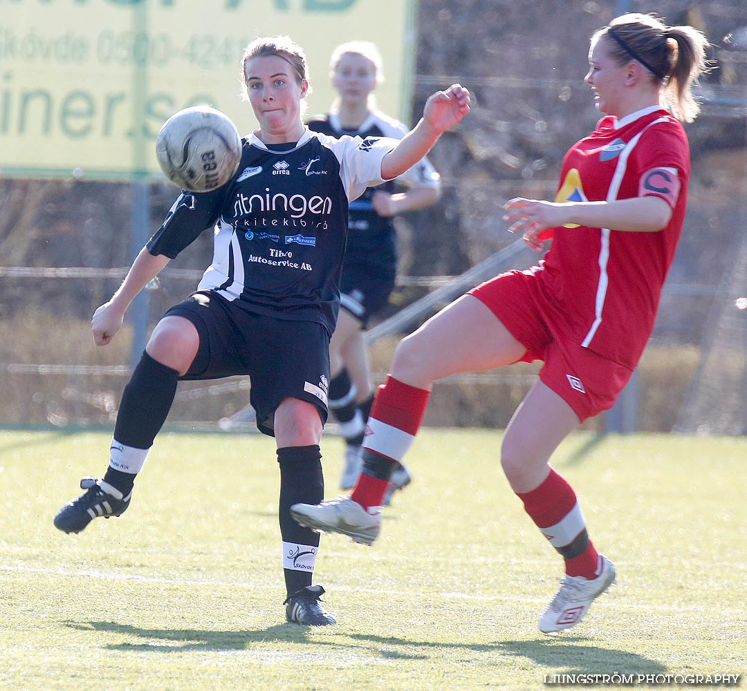Träningsmatch Skövde KIK-Ulricehamns IFK 6-2,dam,Södermalms IP,Skövde,Sverige,Fotboll,,2014,83874
