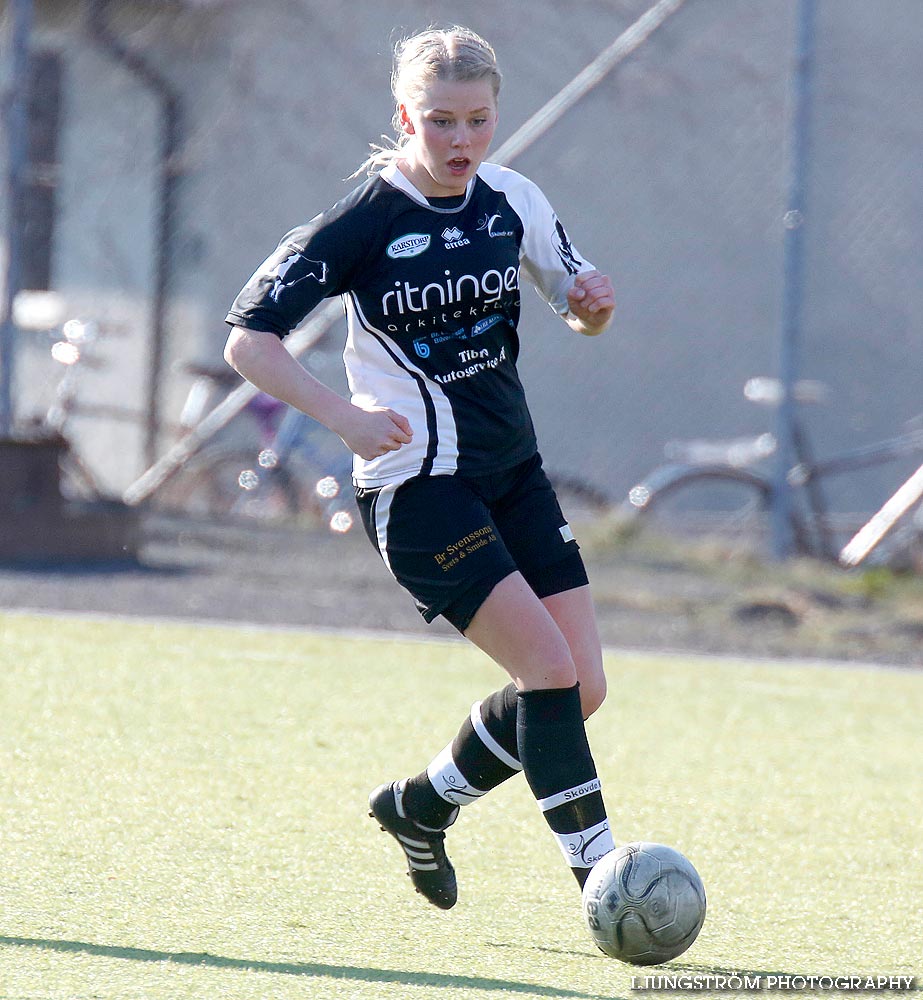 Träningsmatch Skövde KIK-Ulricehamns IFK 6-2,dam,Södermalms IP,Skövde,Sverige,Fotboll,,2014,83877