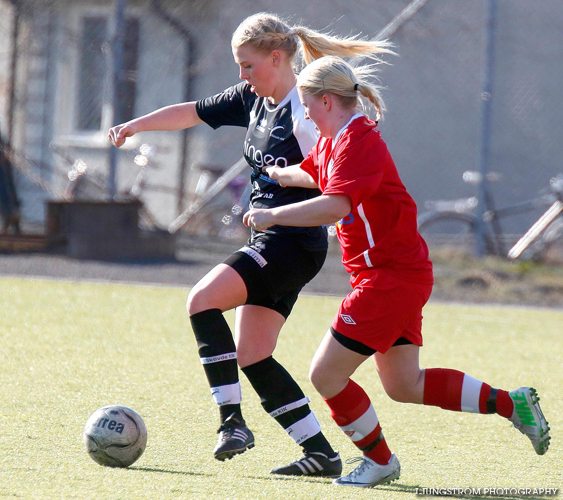 Träningsmatch Skövde KIK-Ulricehamns IFK 6-2,dam,Södermalms IP,Skövde,Sverige,Fotboll,,2014,83879