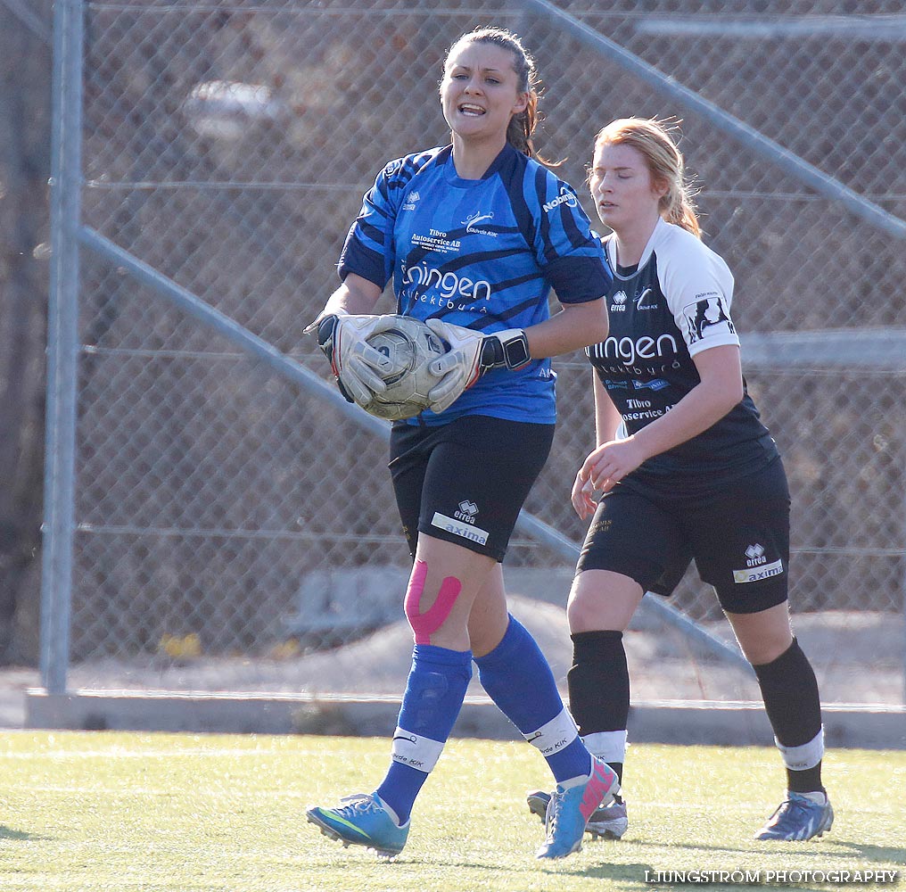 Träningsmatch Skövde KIK-Ulricehamns IFK 6-2,dam,Södermalms IP,Skövde,Sverige,Fotboll,,2014,83882