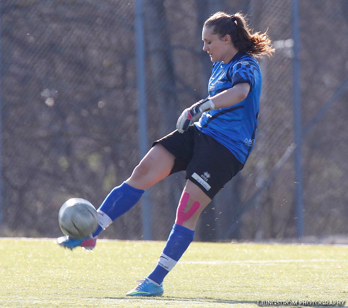 Träningsmatch Skövde KIK-Ulricehamns IFK 6-2,dam,Södermalms IP,Skövde,Sverige,Fotboll,,2014,83883