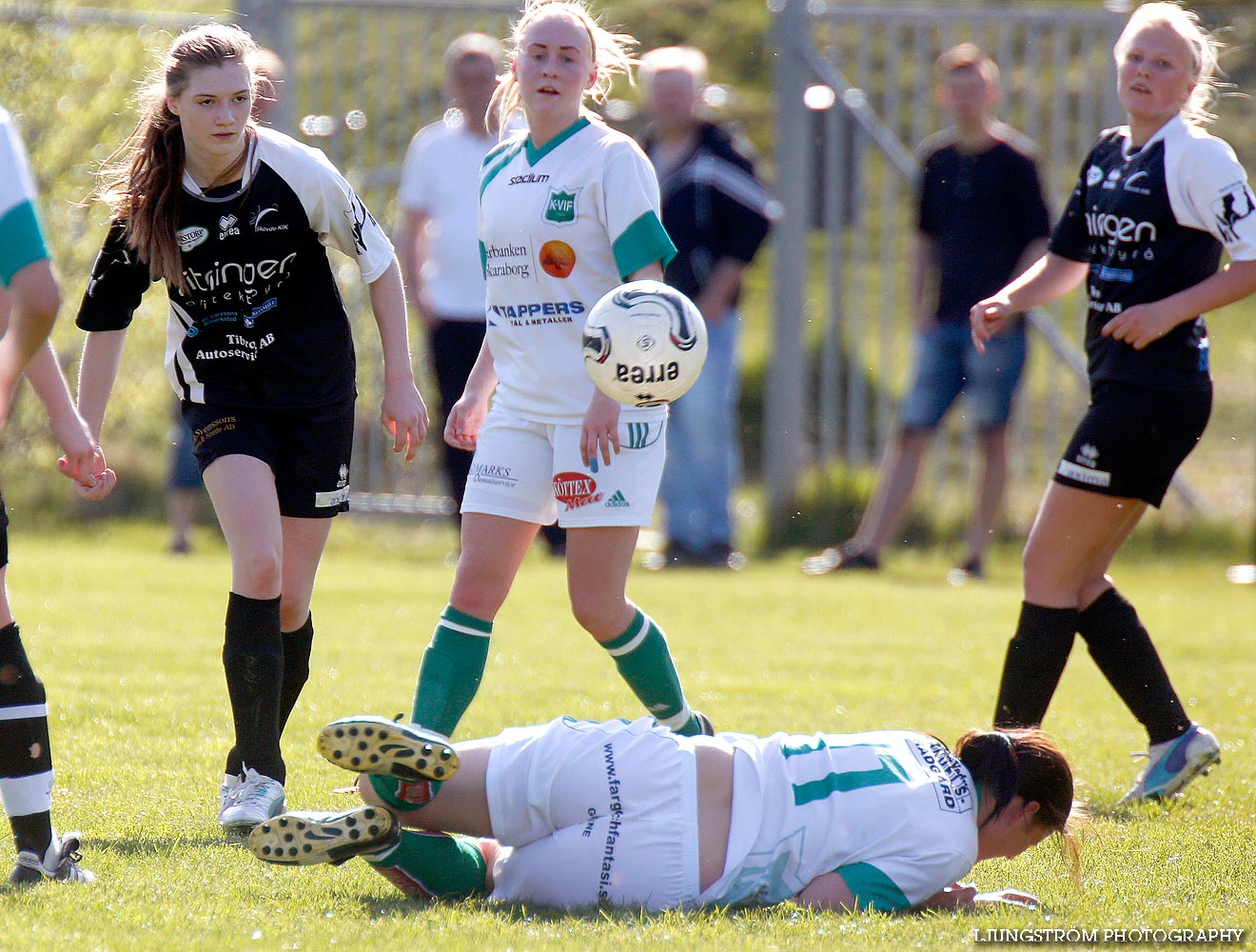 Skövde KIK U-Kinne-Vedum/Källby 2-7,dam,Södra Ryds fotbollsplan,Skövde,Sverige,Fotboll,,2014,86215