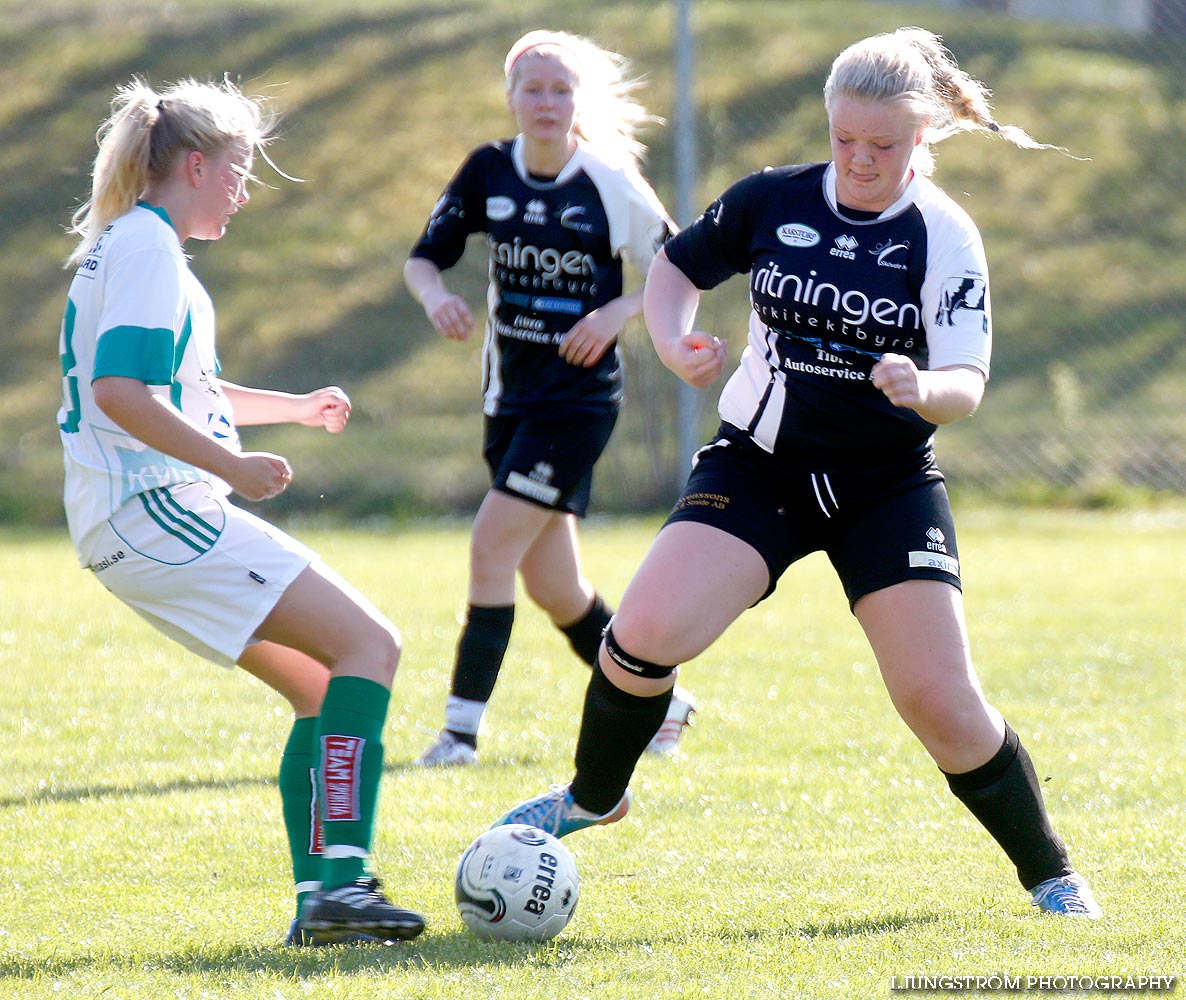 Skövde KIK U-Kinne-Vedum/Källby 2-7,dam,Södra Ryds fotbollsplan,Skövde,Sverige,Fotboll,,2014,86233