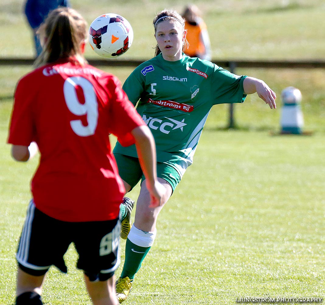 Våmbs IF-Ulvåkers IF 3-2,dam,Claesborgs IP,Skövde,Sverige,Fotboll,,2014,86462