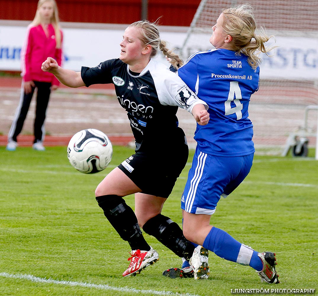 Skövde KIK-Vallens IF 6-2,dam,Södermalms IP,Skövde,Sverige,Fotboll,,2014,87977