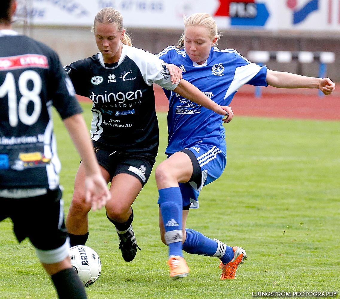 Skövde KIK-Vallens IF 6-2,dam,Södermalms IP,Skövde,Sverige,Fotboll,,2014,88007