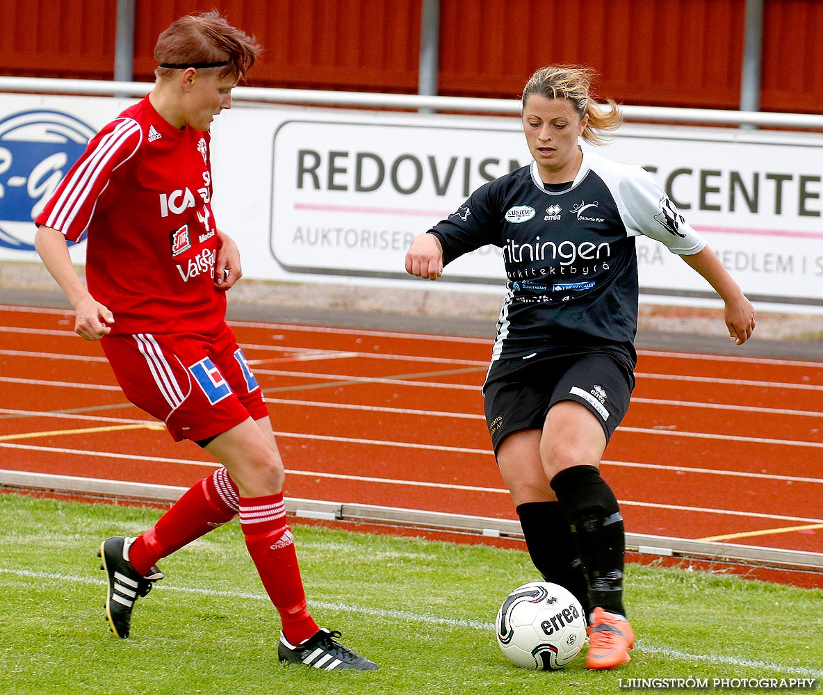 Skövde KIK-Mariestads BoIS FF 4-0,dam,Södermalms IP,Skövde,Sverige,Fotboll,,2014,89307