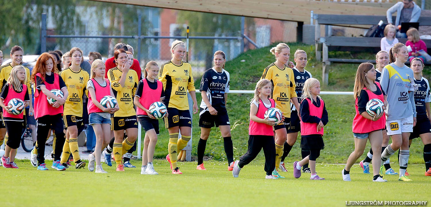 Vara SK-Skövde KIK 1-1,dam,Torsvallen,Vara,Sverige,Fotboll,,2014,90050