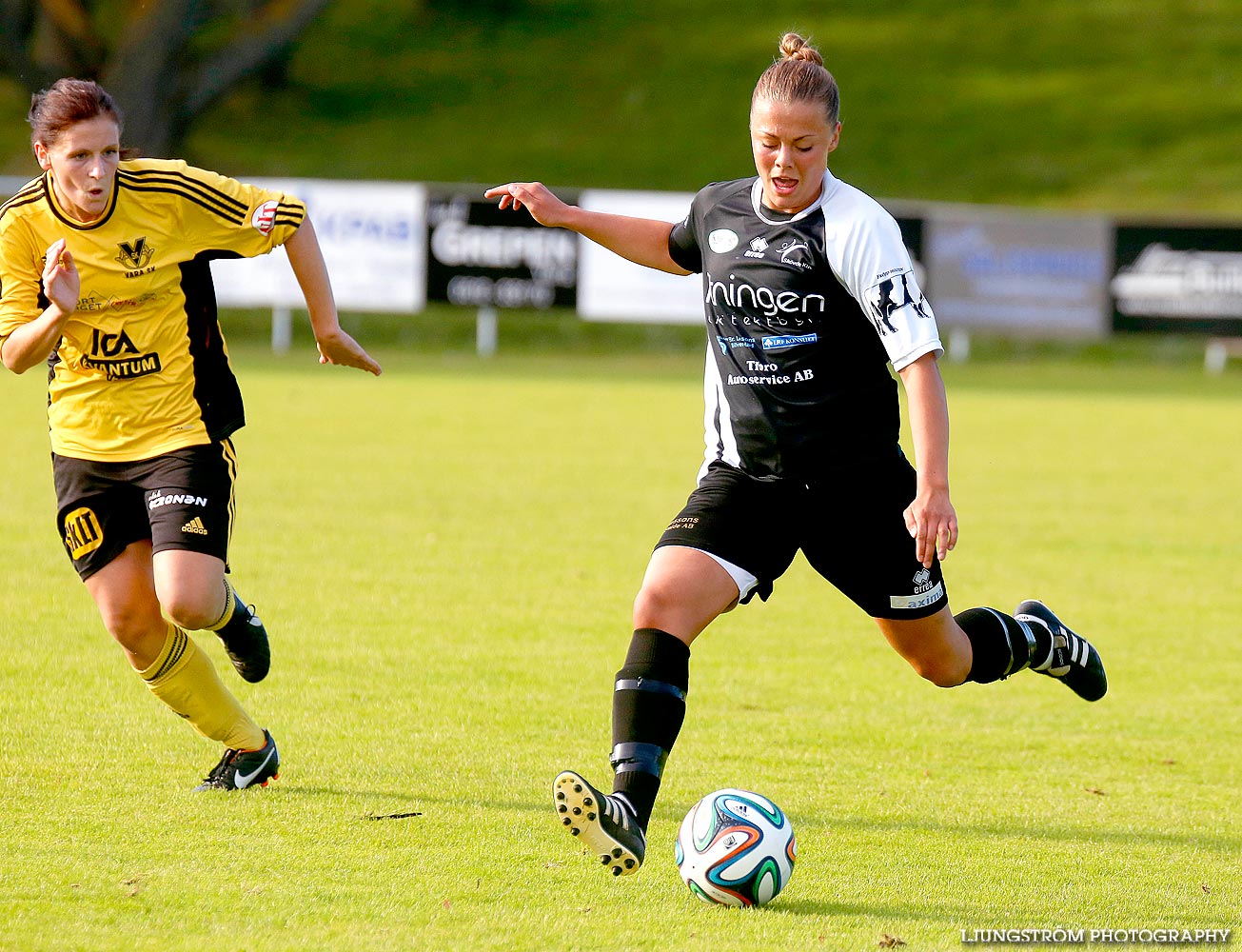 Vara SK-Skövde KIK 1-1,dam,Torsvallen,Vara,Sverige,Fotboll,,2014,90102