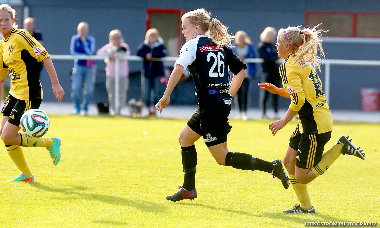 Vara SK-Skövde KIK 1-1,dam,Torsvallen,Vara,Sverige,Fotboll,,2014,90116