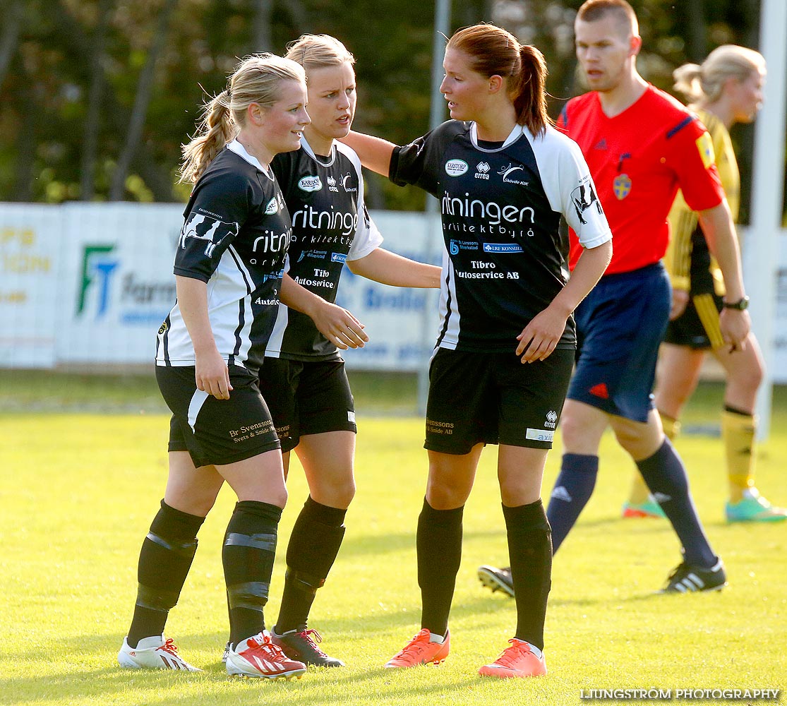 Vara SK-Skövde KIK 1-1,dam,Torsvallen,Vara,Sverige,Fotboll,,2014,90125