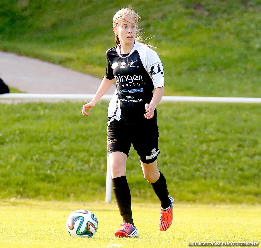 Vara SK-Skövde KIK 1-1,dam,Torsvallen,Vara,Sverige,Fotboll,,2014,90133