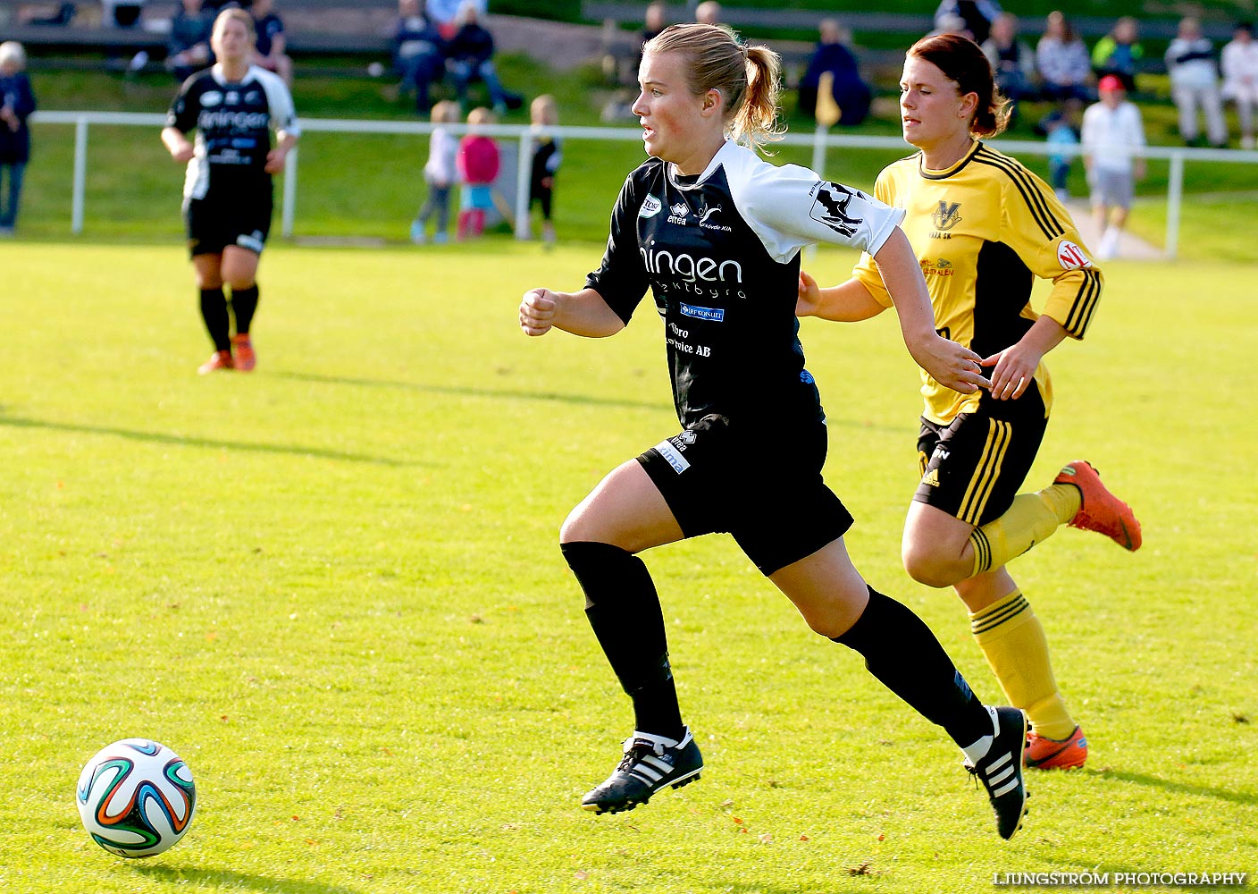 Vara SK-Skövde KIK 1-1,dam,Torsvallen,Vara,Sverige,Fotboll,,2014,90139