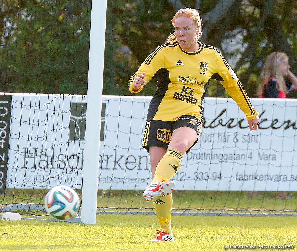 Vara SK-Skövde KIK 1-1,dam,Torsvallen,Vara,Sverige,Fotboll,,2014,90141