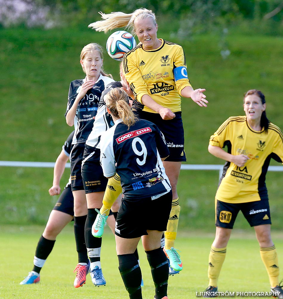 Vara SK-Skövde KIK 1-1,dam,Torsvallen,Vara,Sverige,Fotboll,,2014,90143