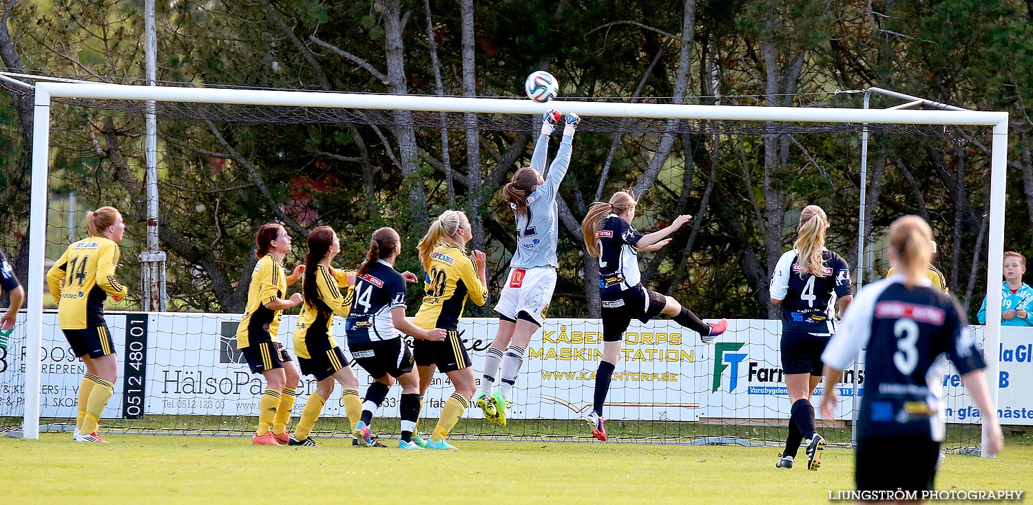 Vara SK-Skövde KIK 1-1,dam,Torsvallen,Vara,Sverige,Fotboll,,2014,90152