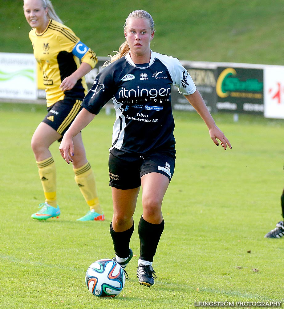 Vara SK-Skövde KIK 1-1,dam,Torsvallen,Vara,Sverige,Fotboll,,2014,90158