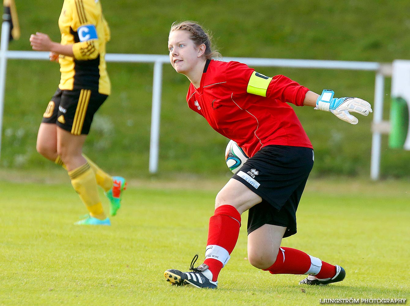 Vara SK-Skövde KIK 1-1,dam,Torsvallen,Vara,Sverige,Fotboll,,2014,90159