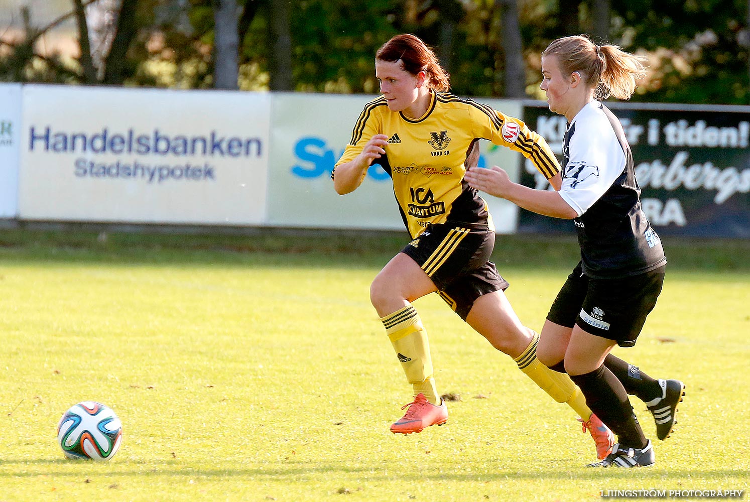 Vara SK-Skövde KIK 1-1,dam,Torsvallen,Vara,Sverige,Fotboll,,2014,90163