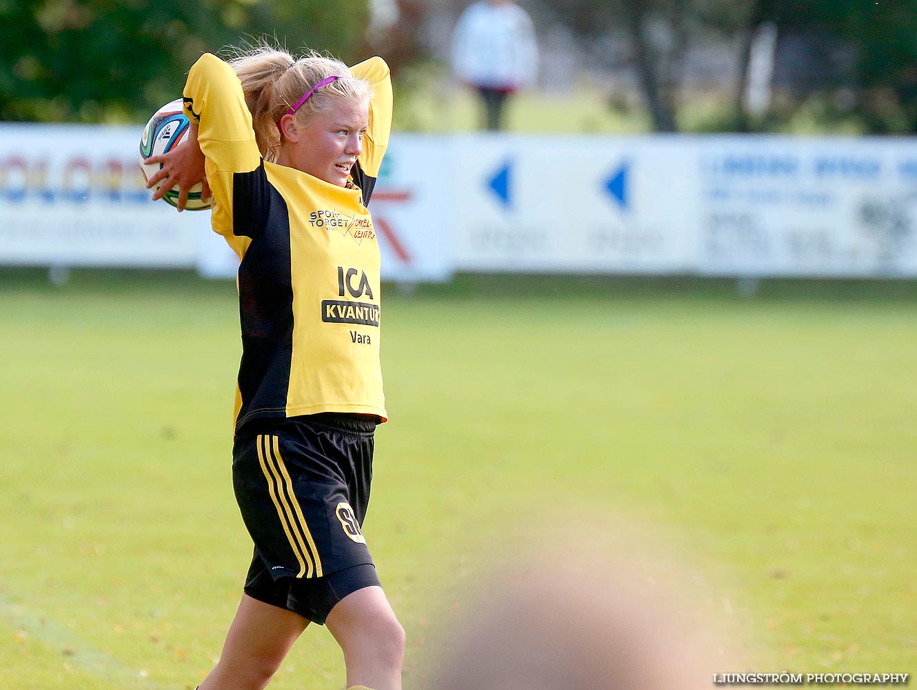 Vara SK-Skövde KIK 1-1,dam,Torsvallen,Vara,Sverige,Fotboll,,2014,90166