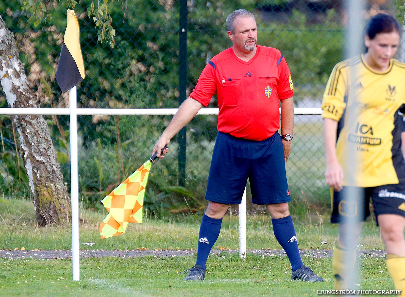 Vara SK-Skövde KIK 1-1,dam,Torsvallen,Vara,Sverige,Fotboll,,2014,90177