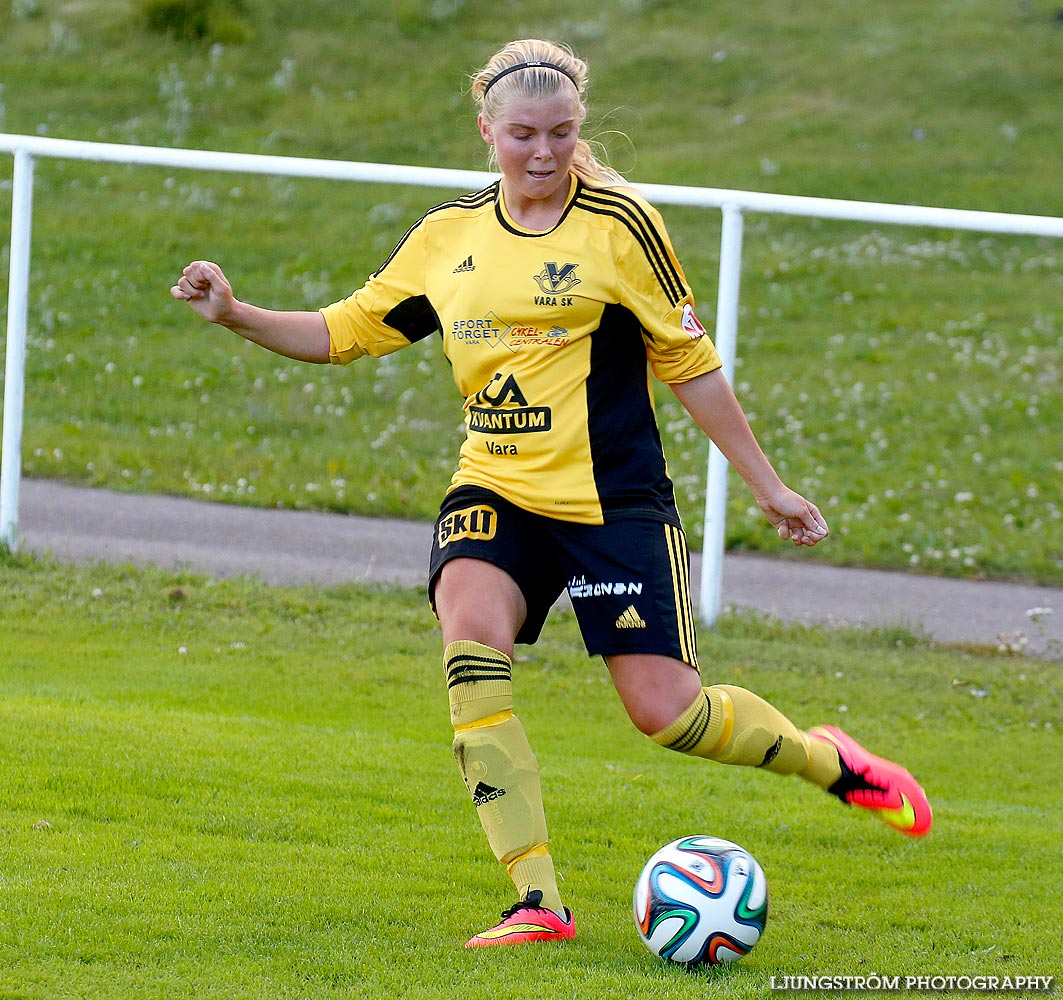 Vara SK-Skövde KIK 1-1,dam,Torsvallen,Vara,Sverige,Fotboll,,2014,90182