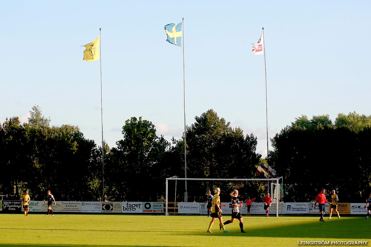 Vara SK-Skövde KIK 1-1,dam,Torsvallen,Vara,Sverige,Fotboll,,2014,90218