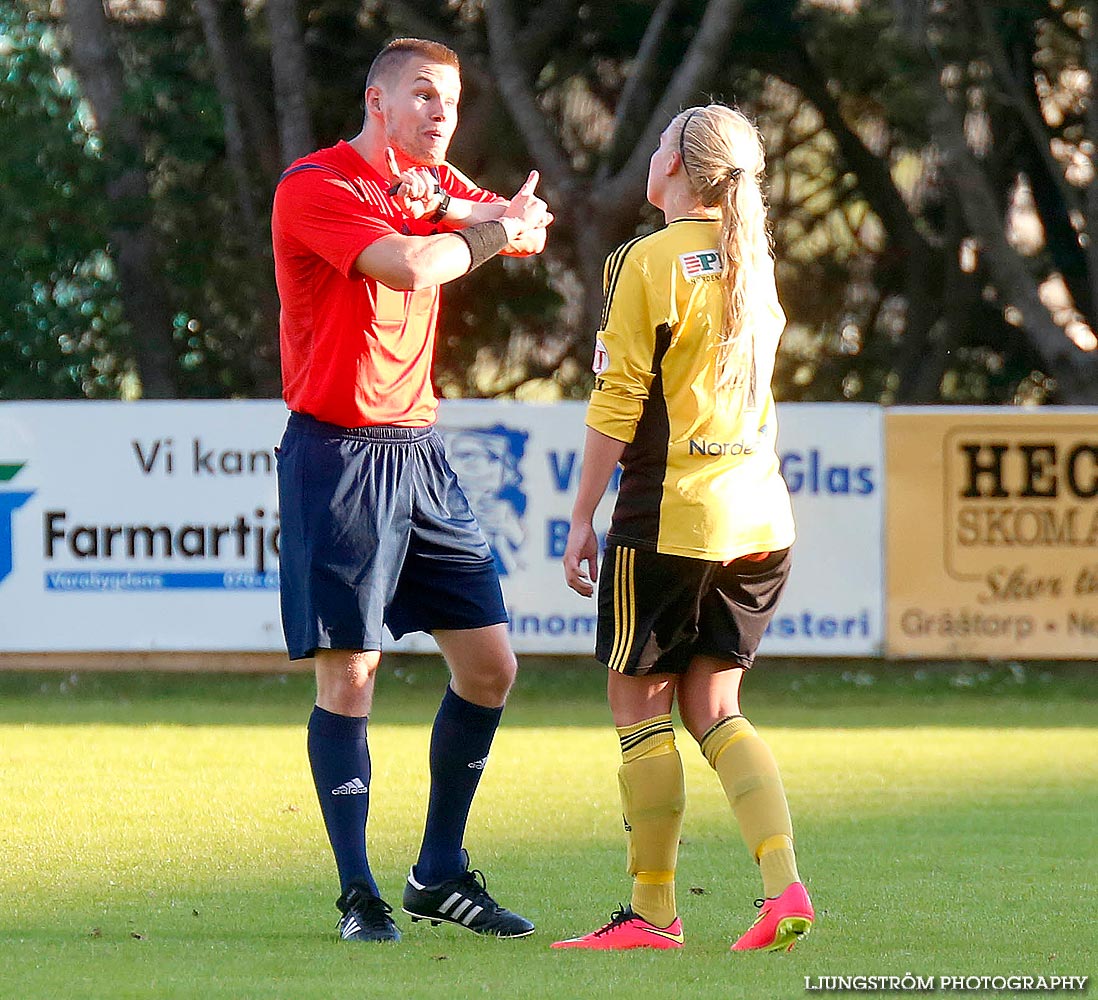 Vara SK-Skövde KIK 1-1,dam,Torsvallen,Vara,Sverige,Fotboll,,2014,90220