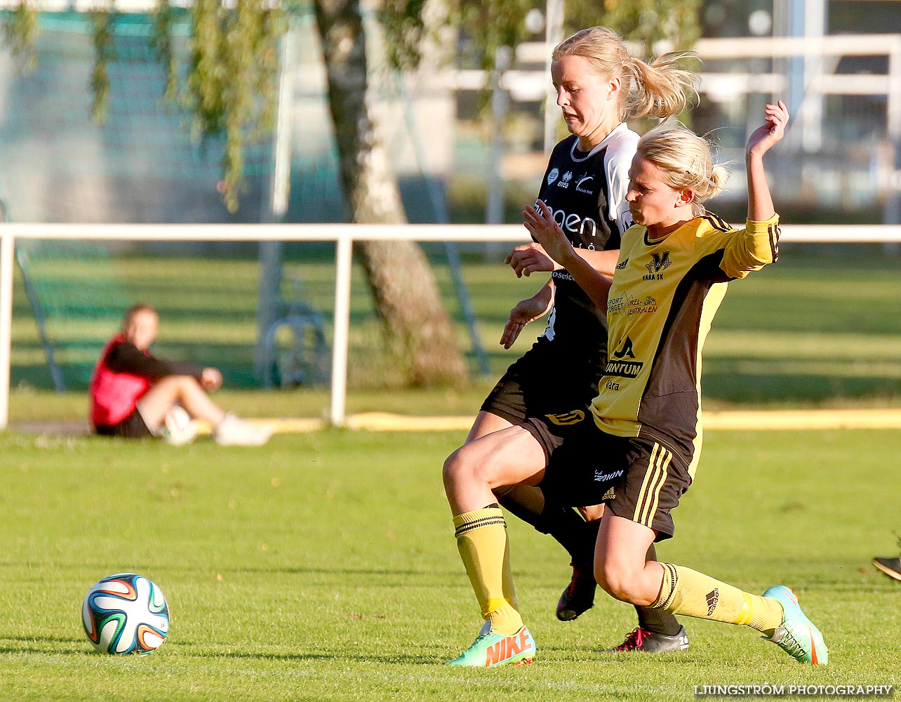 Vara SK-Skövde KIK 1-1,dam,Torsvallen,Vara,Sverige,Fotboll,,2014,90223