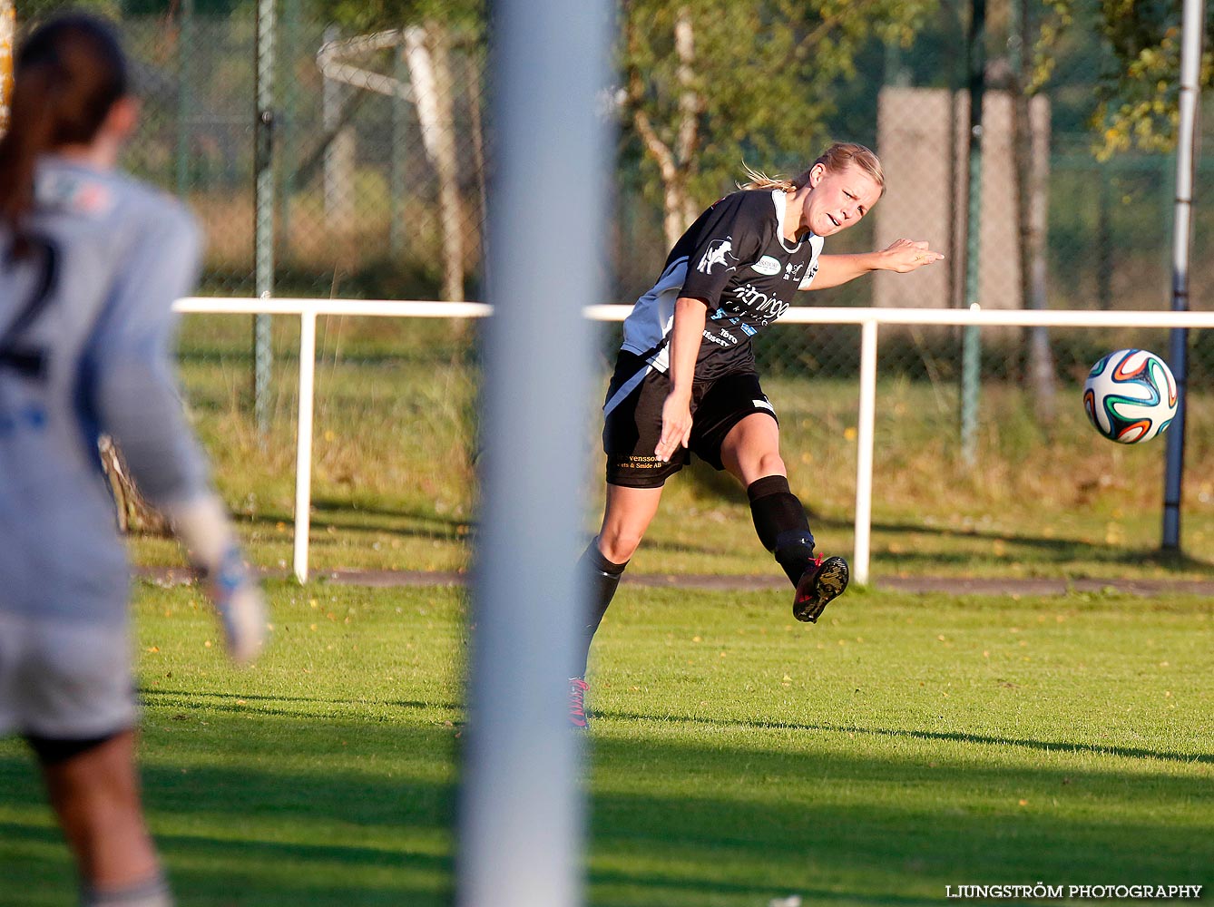 Vara SK-Skövde KIK 1-1,dam,Torsvallen,Vara,Sverige,Fotboll,,2014,90224