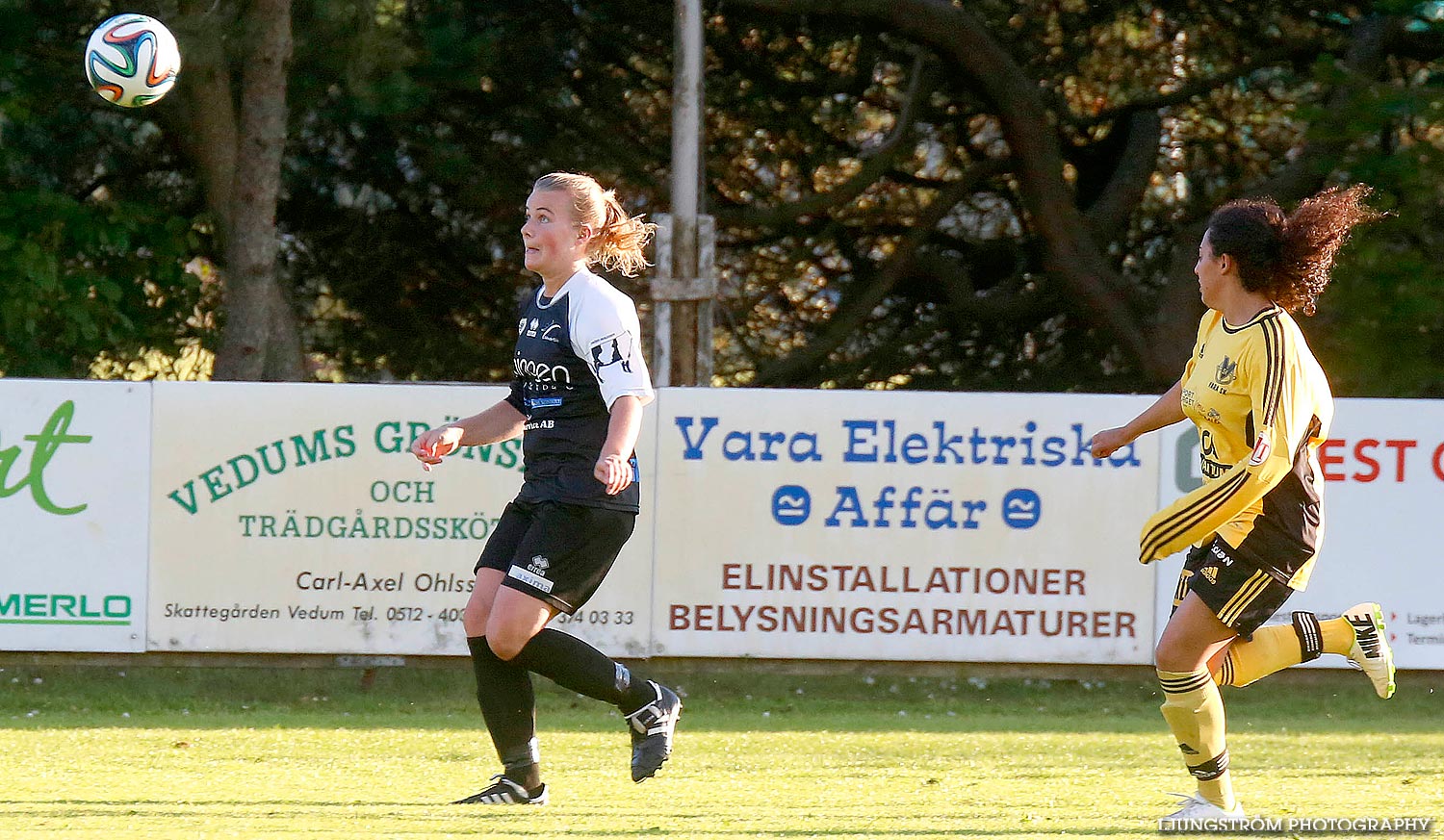 Vara SK-Skövde KIK 1-1,dam,Torsvallen,Vara,Sverige,Fotboll,,2014,90237