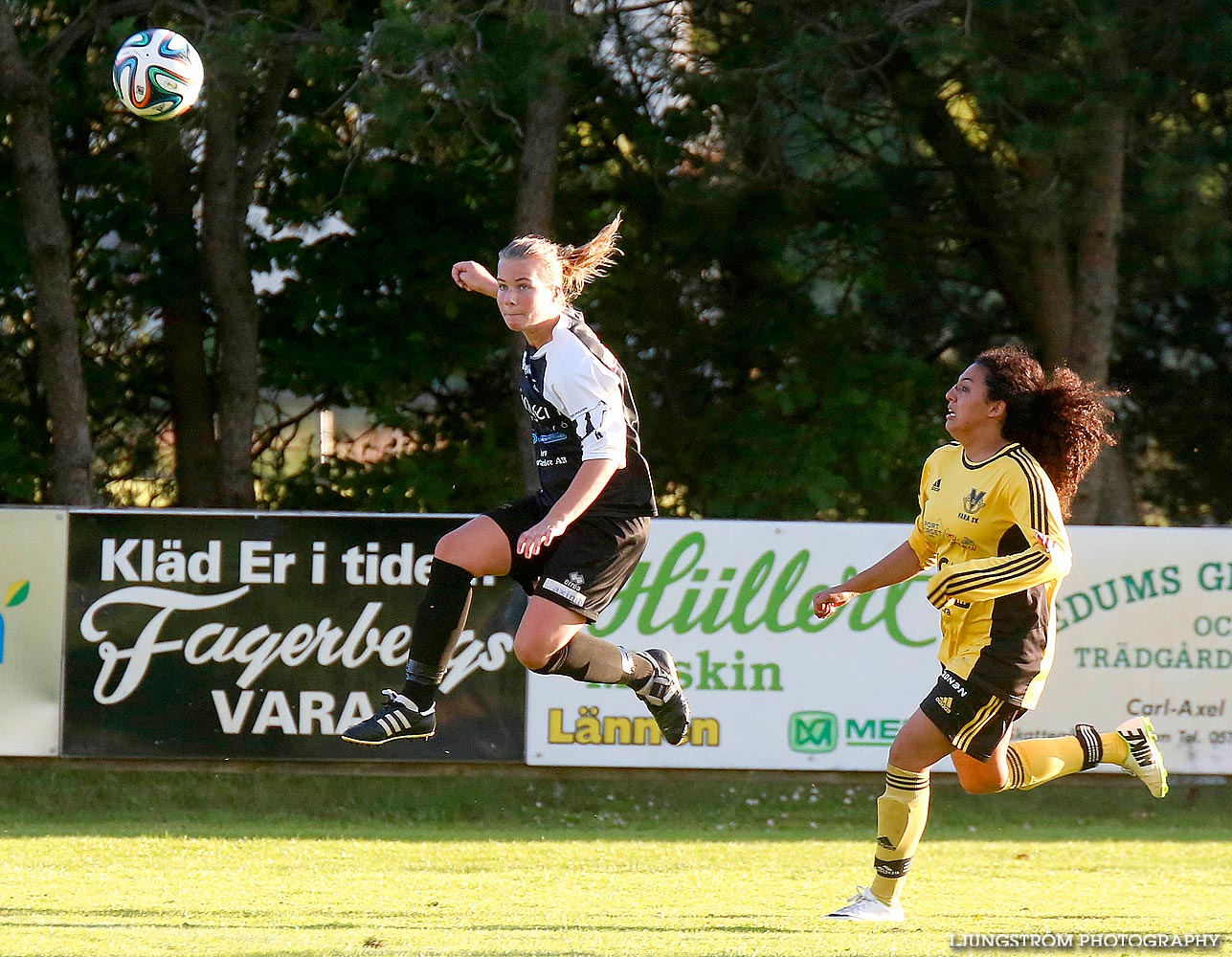 Vara SK-Skövde KIK 1-1,dam,Torsvallen,Vara,Sverige,Fotboll,,2014,90238