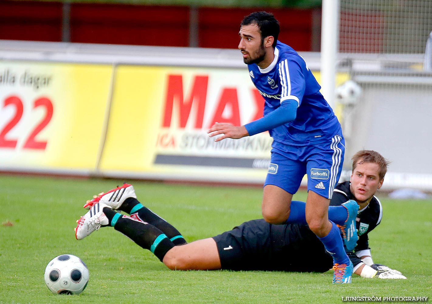 IFK Skövde FK-Fristads GoIF 4-2,herr,Södermalms IP,Skövde,Sverige,Fotboll,,2014,91331