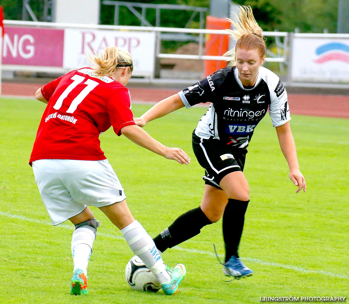 Skövde KIK-Sils IF 0-0,dam,Södermalms IP,Skövde,Sverige,Fotboll,,2014,91189