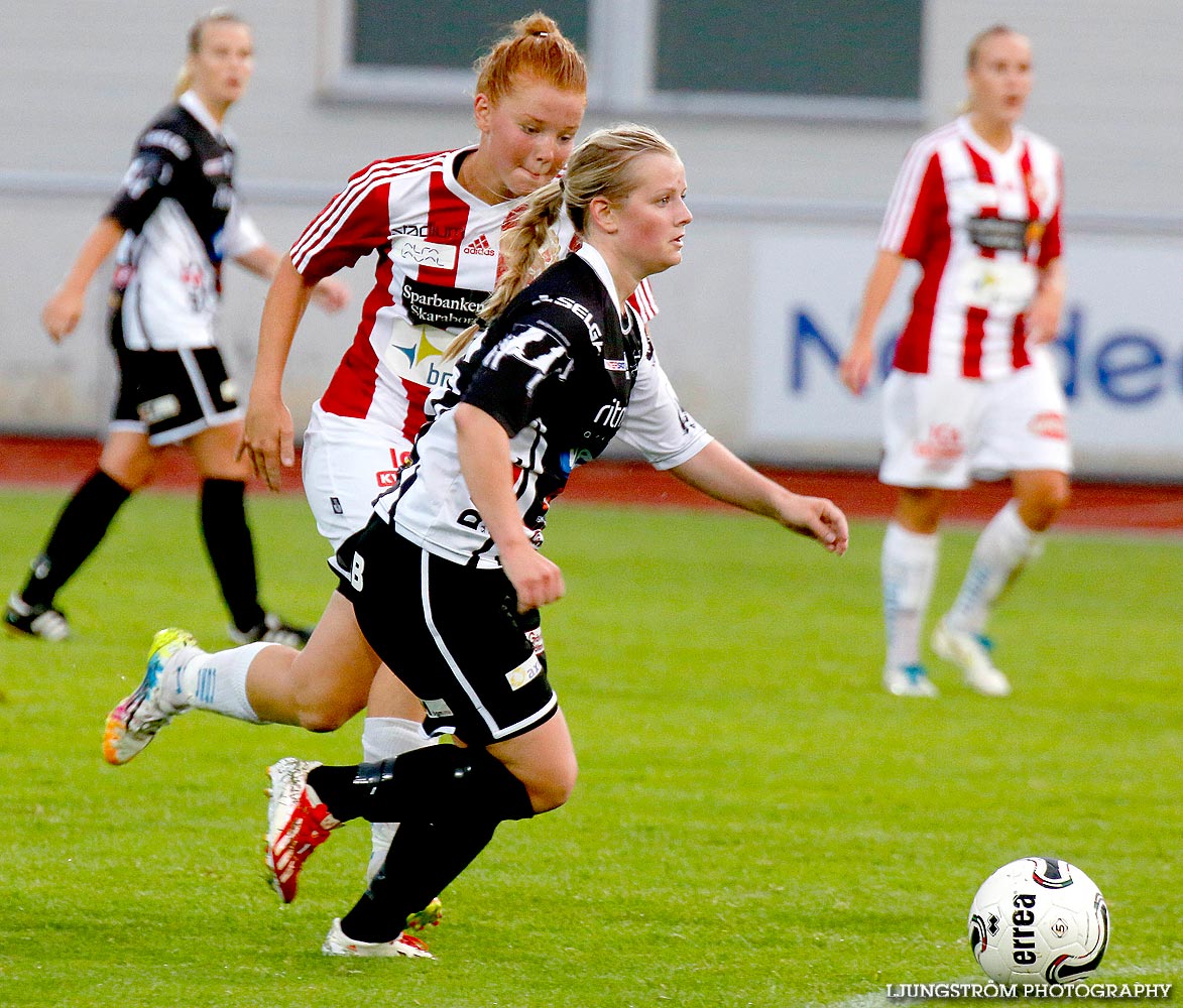 Skövde KIK-Sils IF 0-0,dam,Södermalms IP,Skövde,Sverige,Fotboll,,2014,91237