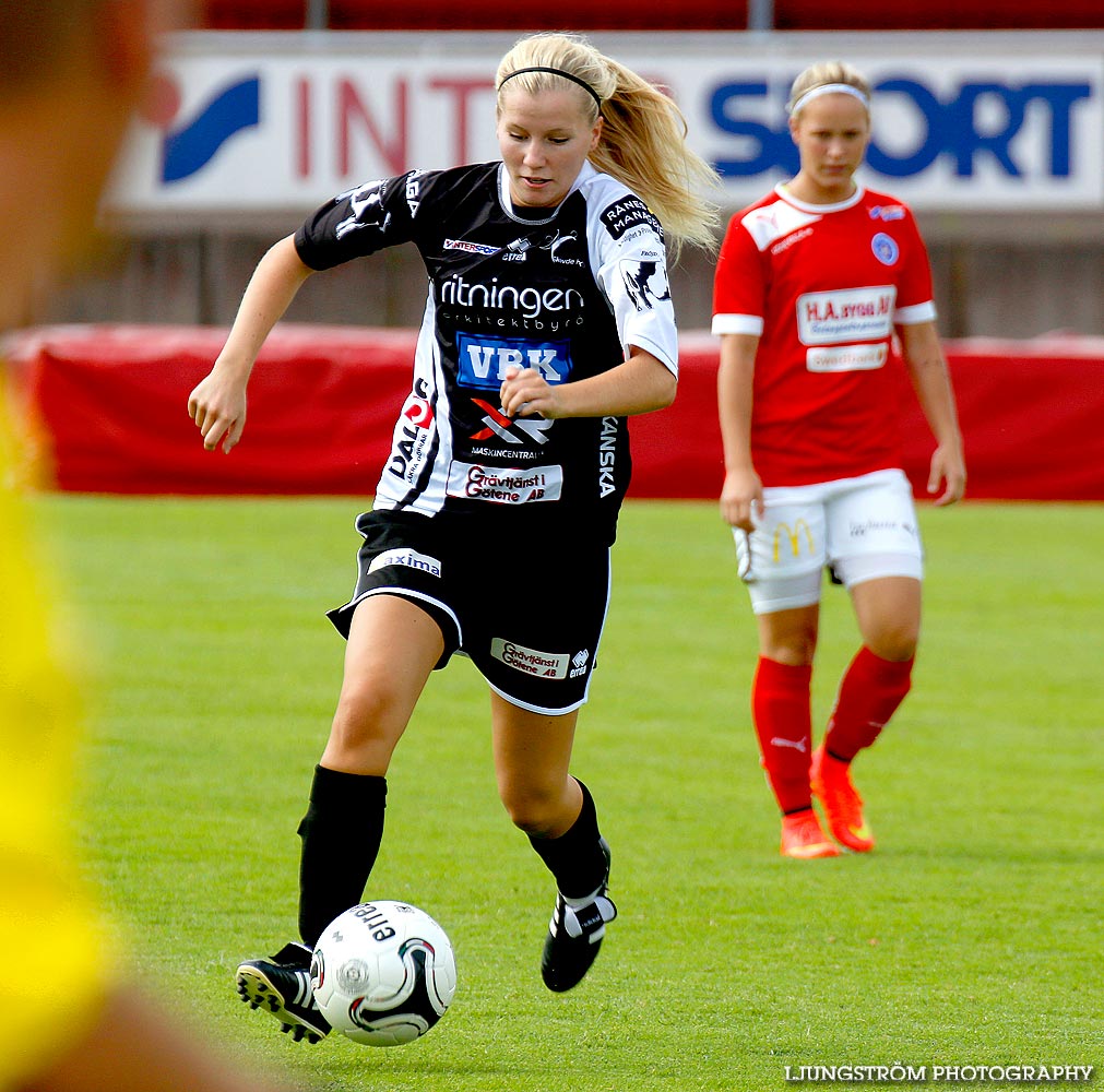Skövde KIK-IK Rössö Uddevalla 4-0,dam,Södermalms IP,Skövde,Sverige,Fotboll,,2014,91350