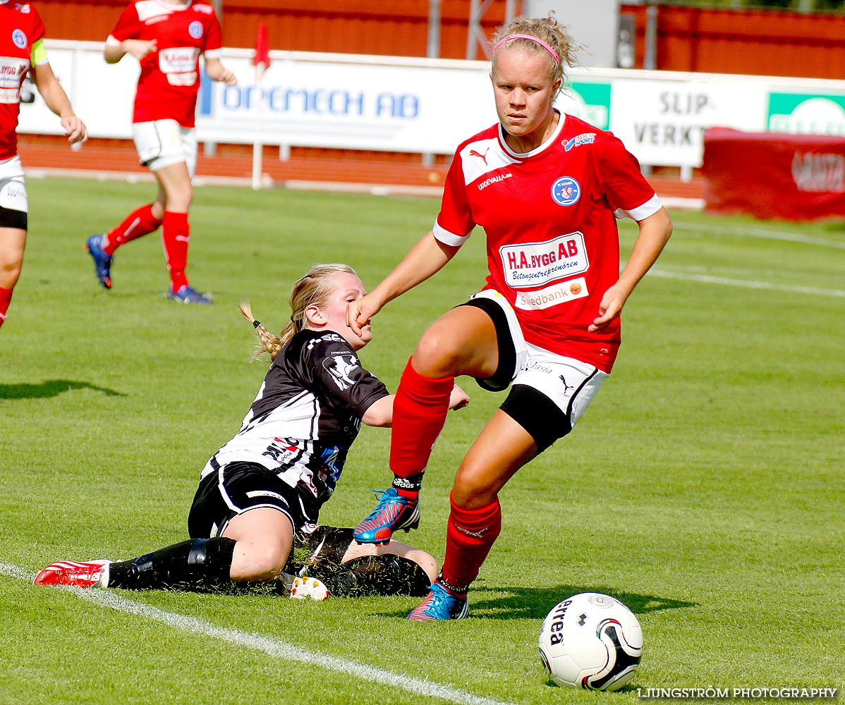 Skövde KIK-IK Rössö Uddevalla 4-0,dam,Södermalms IP,Skövde,Sverige,Fotboll,,2014,91367