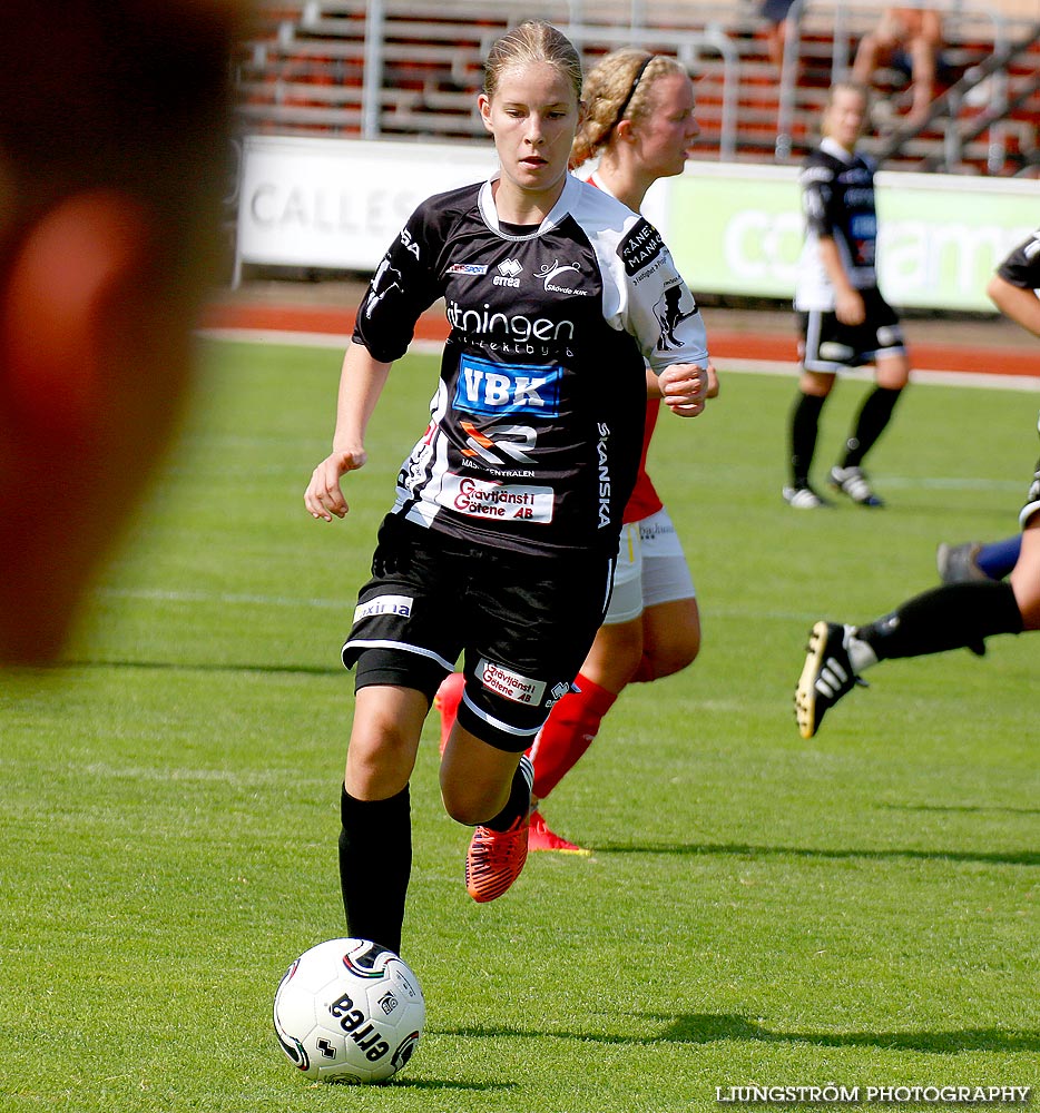 Skövde KIK-IK Rössö Uddevalla 4-0,dam,Södermalms IP,Skövde,Sverige,Fotboll,,2014,91375