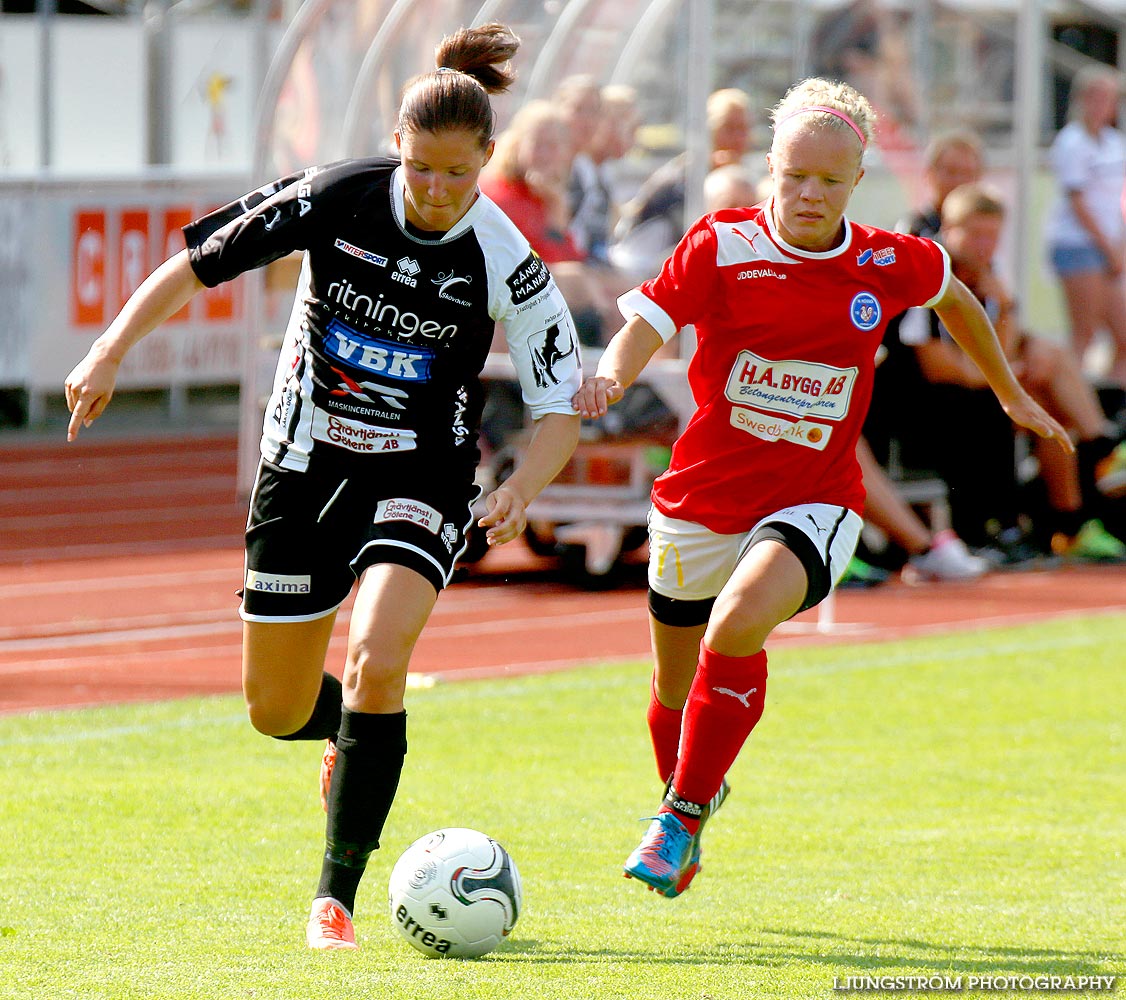 Skövde KIK-IK Rössö Uddevalla 4-0,dam,Södermalms IP,Skövde,Sverige,Fotboll,,2014,91378