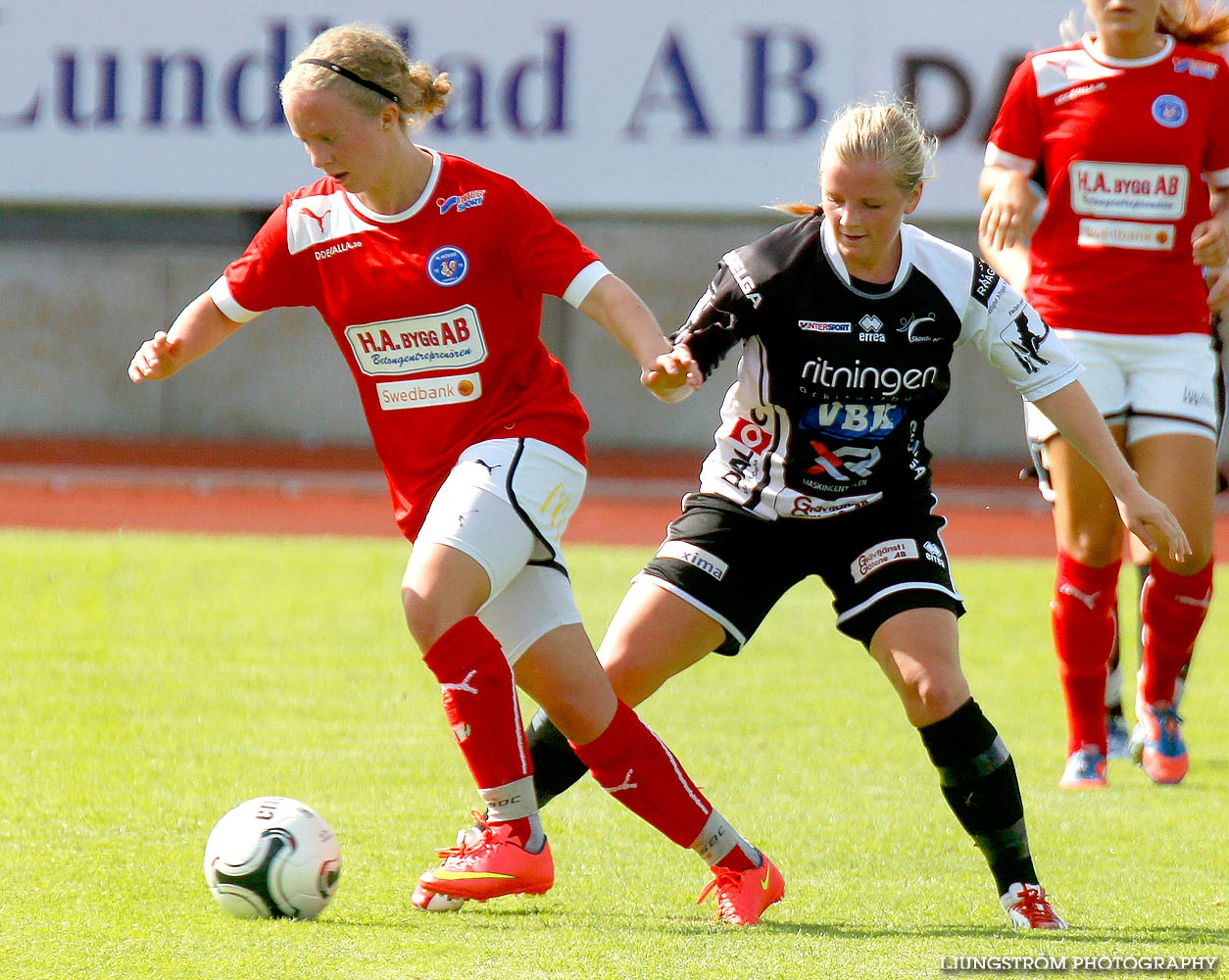 Skövde KIK-IK Rössö Uddevalla 4-0,dam,Södermalms IP,Skövde,Sverige,Fotboll,,2014,91381