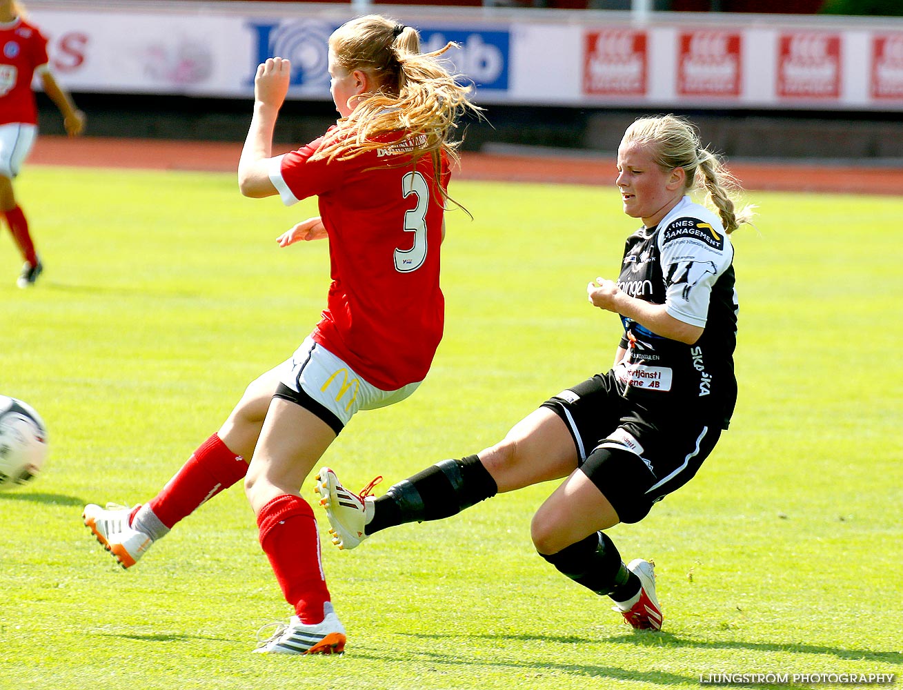 Skövde KIK-IK Rössö Uddevalla 4-0,dam,Södermalms IP,Skövde,Sverige,Fotboll,,2014,91385
