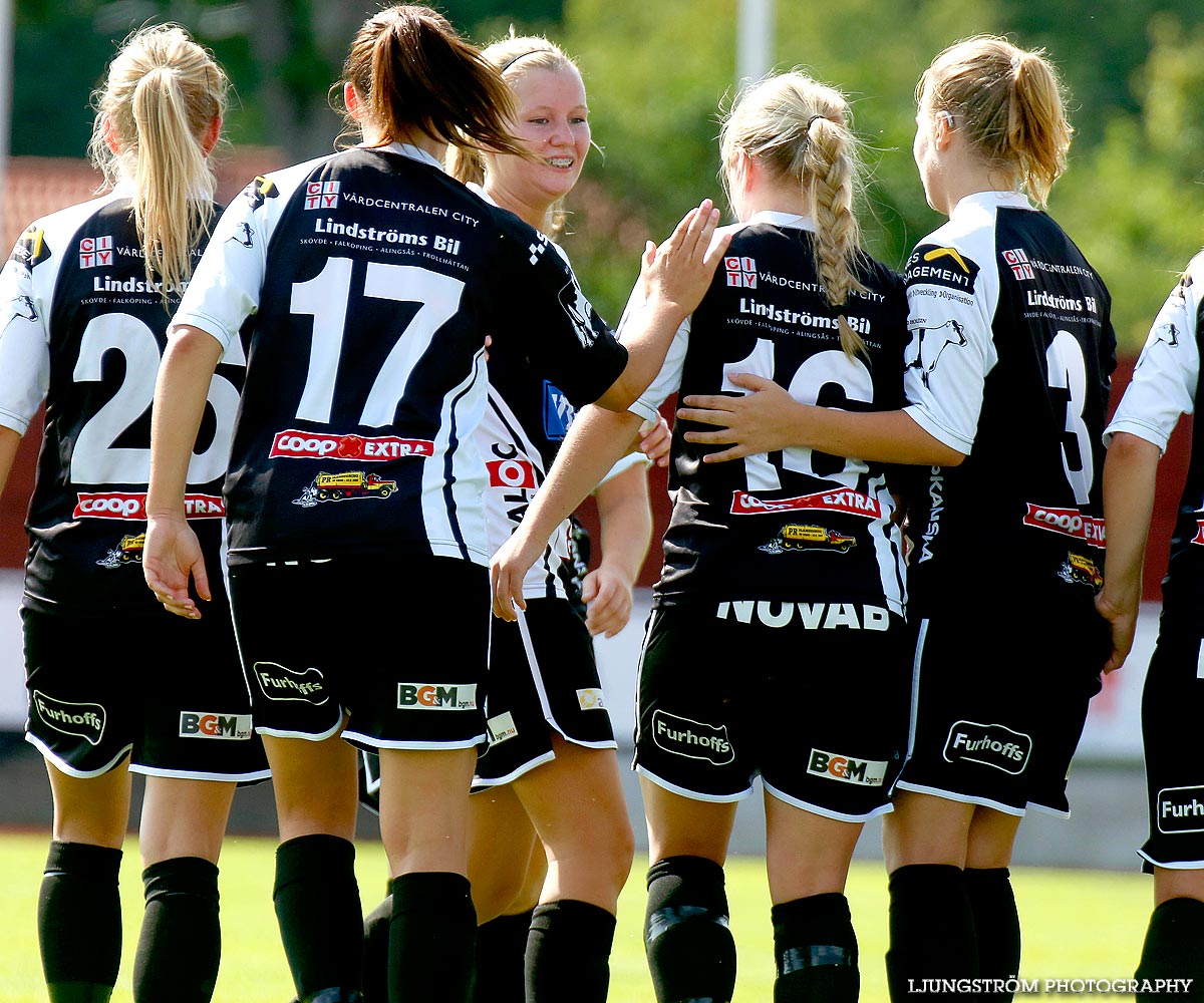 Skövde KIK-IK Rössö Uddevalla 4-0,dam,Södermalms IP,Skövde,Sverige,Fotboll,,2014,91430