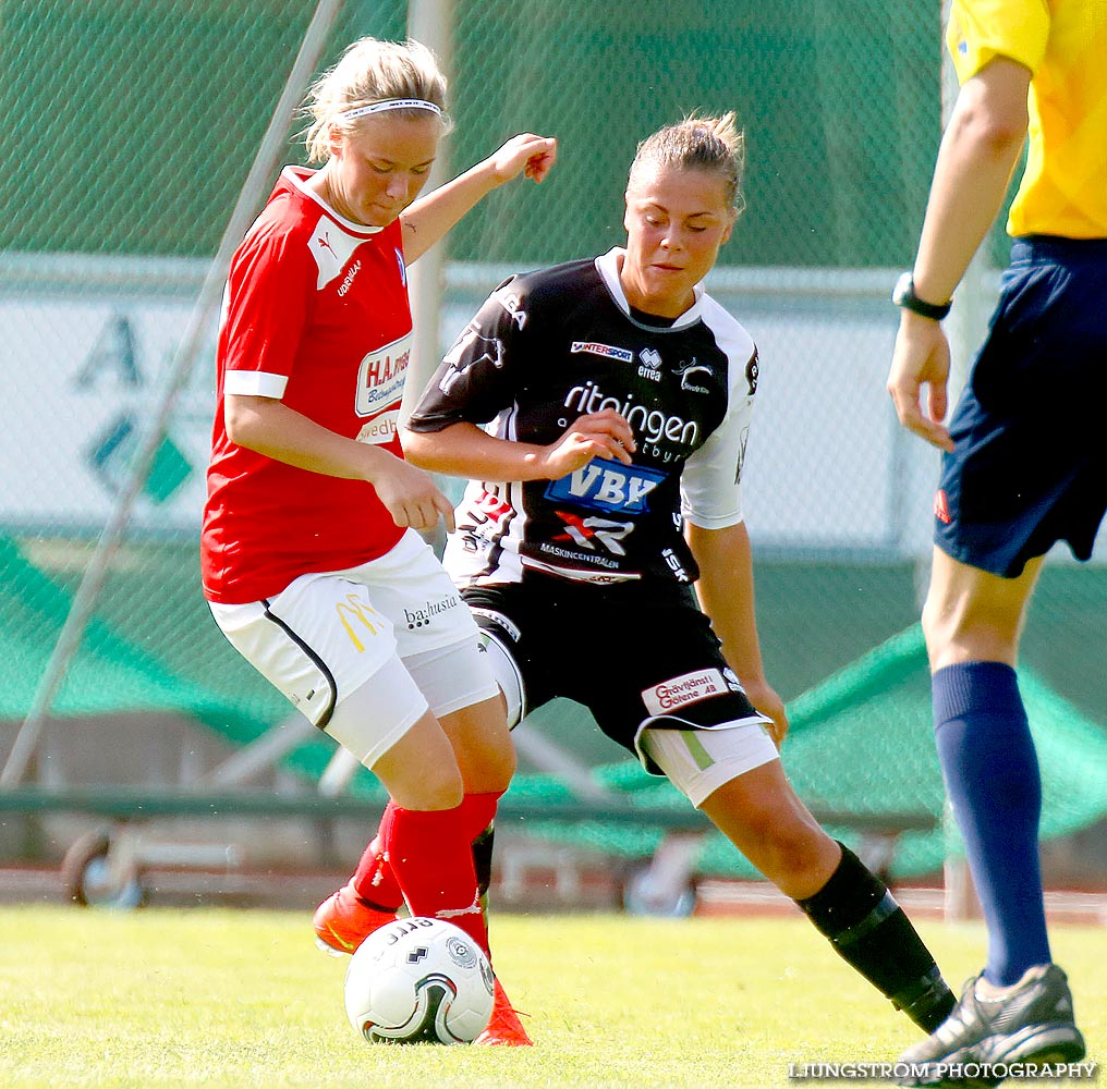 Skövde KIK-IK Rössö Uddevalla 4-0,dam,Södermalms IP,Skövde,Sverige,Fotboll,,2014,91438