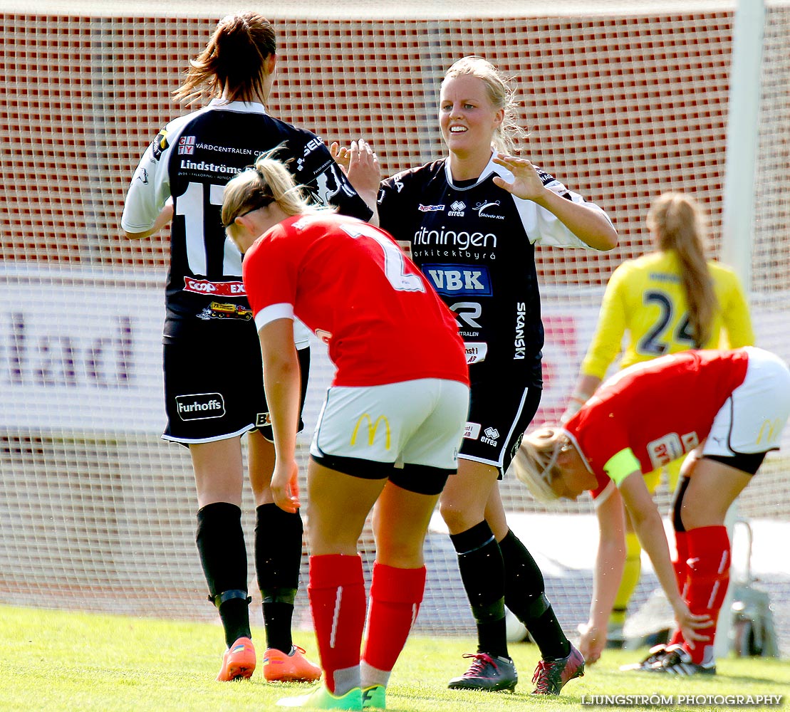 Skövde KIK-IK Rössö Uddevalla 4-0,dam,Södermalms IP,Skövde,Sverige,Fotboll,,2014,91463