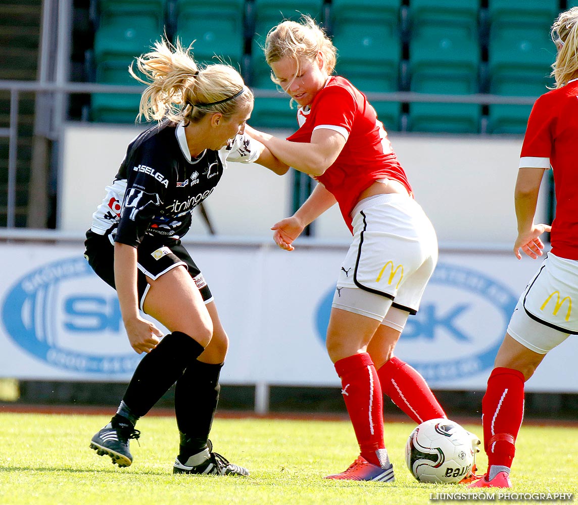 Skövde KIK-IK Rössö Uddevalla 4-0,dam,Södermalms IP,Skövde,Sverige,Fotboll,,2014,91470