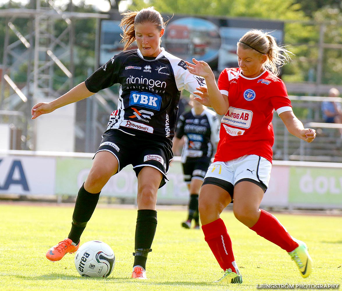 Skövde KIK-IK Rössö Uddevalla 4-0,dam,Södermalms IP,Skövde,Sverige,Fotboll,,2014,91484