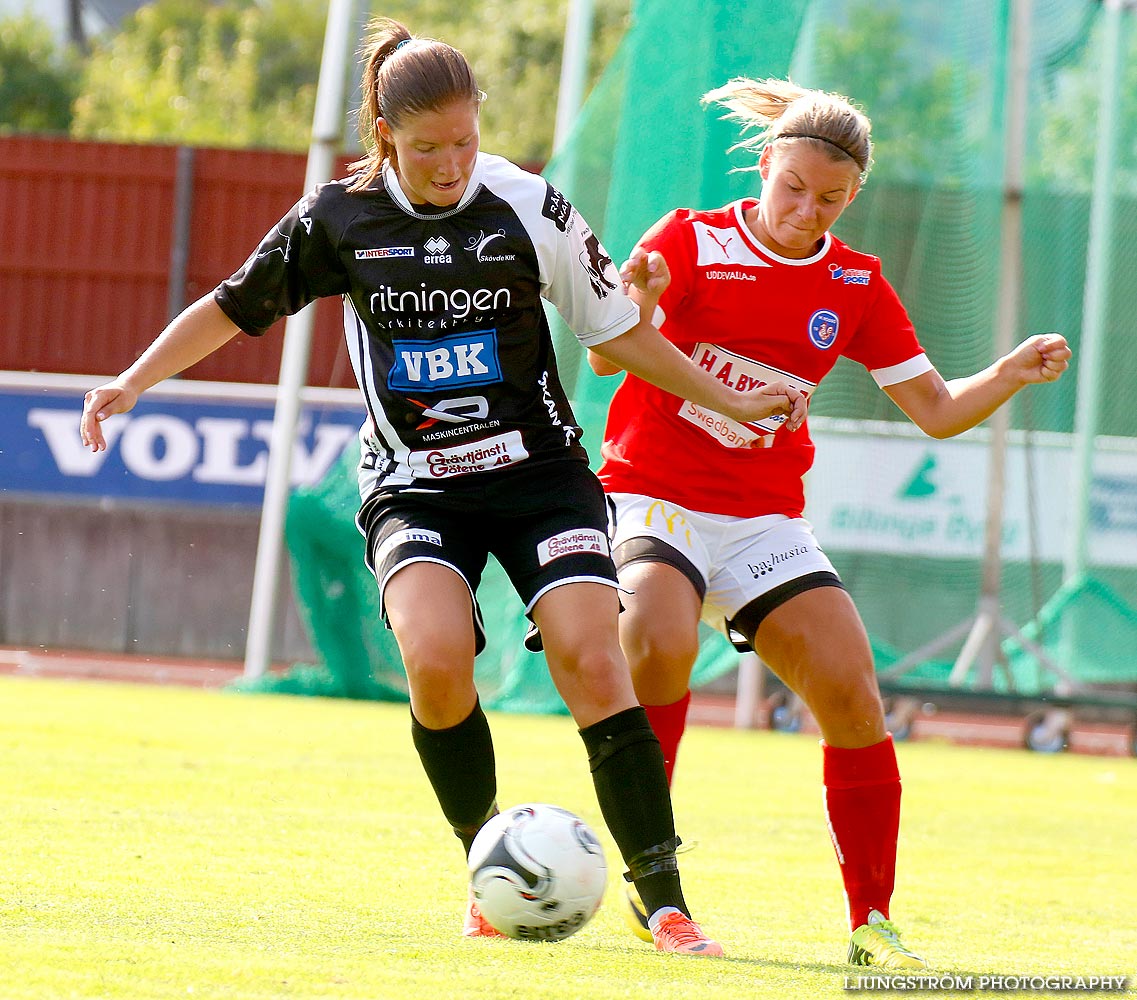 Skövde KIK-IK Rössö Uddevalla 4-0,dam,Södermalms IP,Skövde,Sverige,Fotboll,,2014,91491