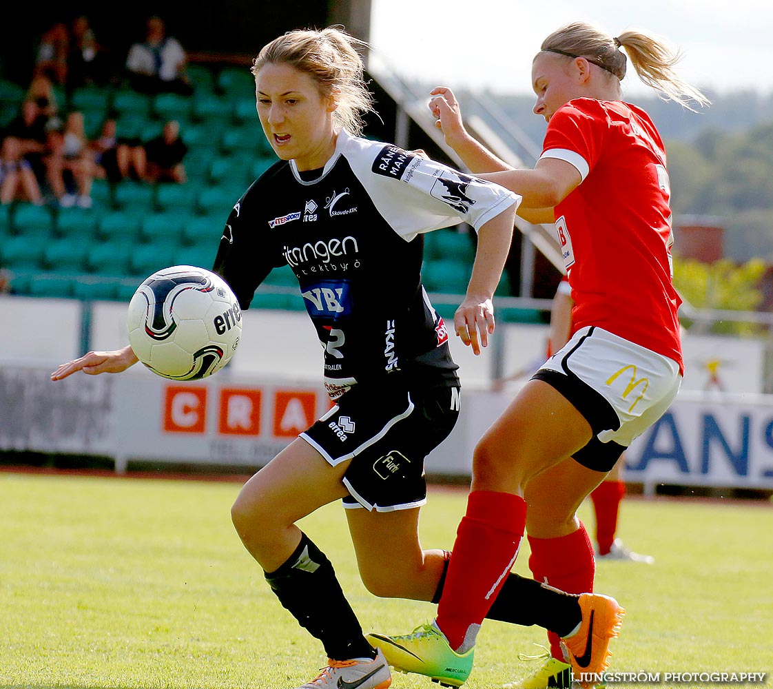 Skövde KIK-IK Rössö Uddevalla 4-0,dam,Södermalms IP,Skövde,Sverige,Fotboll,,2014,91511